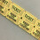 Rollo de boletos de rifa amarillos dobles Stub1000 5