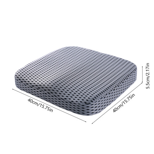 Memory Foam Seat Cushion Ergonomic Non-Slip 1 Pack 1