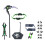 Figurine articulée T13 Cape Reaper Noir Vert Impression 3D 5