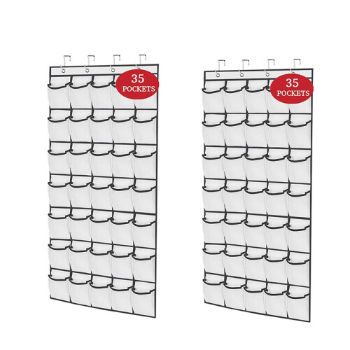 Wandaufbewahrung mit 35 Taschen 1