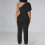 Μοντέρνο γυναικείο κορμάκι με τιράντες και έξω τους ώμους, κομψές γυναικείες 4