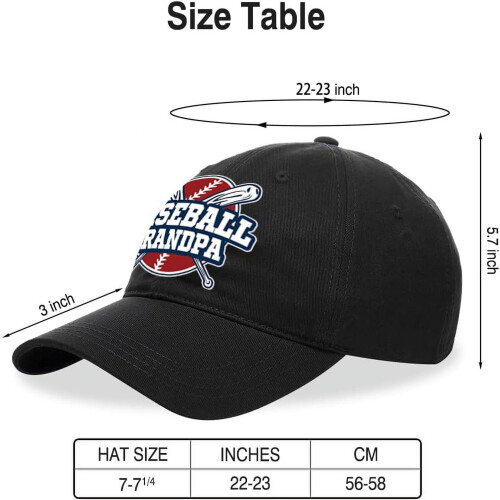 Morsom vintage baseballcaps – justerbar polyesterhatt til 1