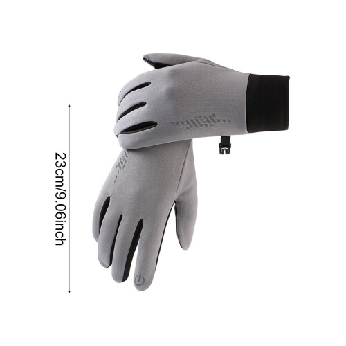 Vandafvisende vinterhandsker med touchscreen, unisex, L 2
