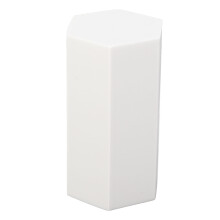Weißer thermoplastischer Gummi sechseckiger Schnitzblock