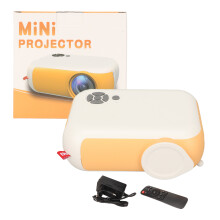 Long Lamp Life Projector, Portable Mini Projector With Keystone Correction And Wireless Connectivity For Outdoor And Indoor Use