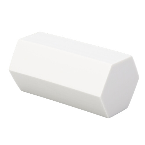 Bloque de talla hexagonal blanco de caucho termoplástico 1