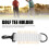 10 Tees Golf Tee Holder with Hook, Nylon Storage Bag, White 7