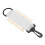 10 Tees Golf Tee Holder with Hook, Nylon Storage Bag, White 16