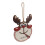 Wooden Christmas Countdown Sign Elk Design1pc 2