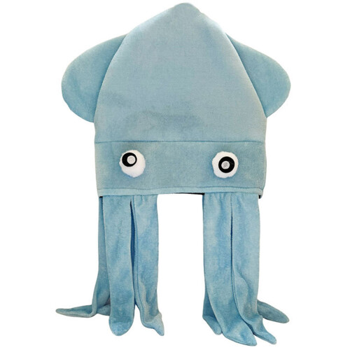 Creative Squid Headgear Hat Comfortable Headcover Cap-Sky Blue