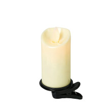 Flammefri koniske lys med klips – batteridrevet,
