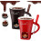 Chocolate Fondue Mug Set Ceramic with Fork 2 pcs 1