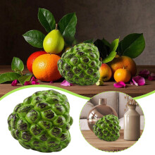 Accessoires de photographie de fruits, décoration de fête, fruit réaliste Shakyamuni, fruit de 8,5 cm, utilitaire
