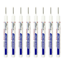 Fine-tipped long-tipped marker, fine-tipped-White 8