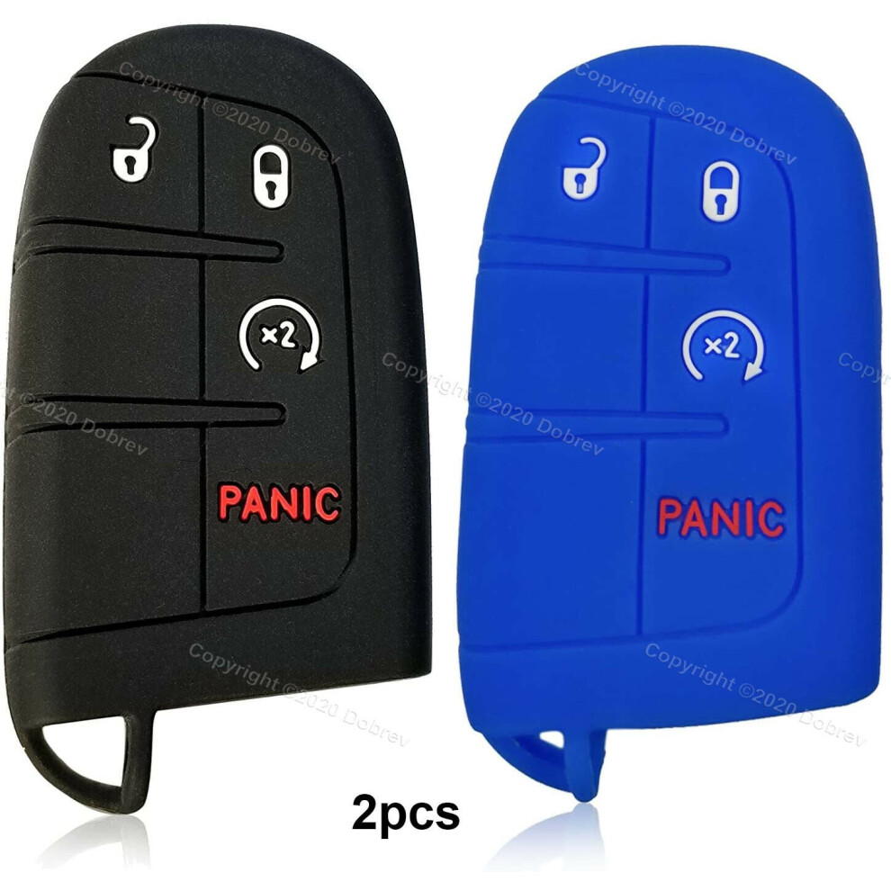 Dobrev Silicone Key Fob Case For Dodge Ram Durango 962125407471