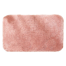 Alfombra de baño gris antideslizante de 15,7 x 23,6 pulgadas, suave y absorbente.