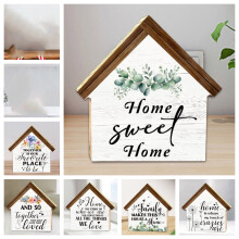 6 panneaux muraux en bois en forme d'oiseau, décoration rustique de ferme