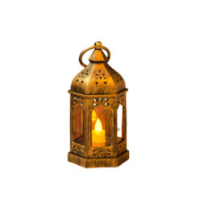 Eleganter elektronischer LED-Kerzenhalter,-S Bronze