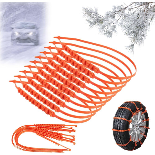 Universale snekæder – Zip Tie-stil, 18-33 tommer