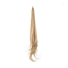 Extensión de cabello sintético Soowee Long Layered Pony Tail, rubio, flexible, para coletas y postizos.