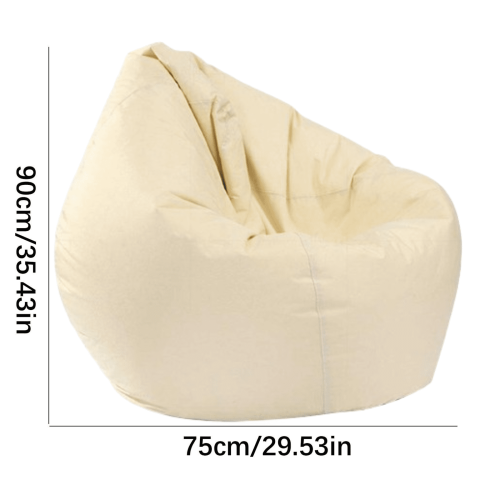 Bean Bag Chair Cover – Soft Washable Stretch Fabric 1