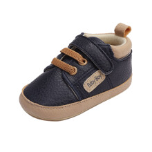 Babyschoenen, leren sandalen, prewalkerschoenen, peutersportsandalen, babyschoenen, meisjesschoenen, blauw, 6-9 maanden
