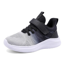 Mädchenschuhe – Leichte Kindersneaker zum Laufen, Spazierengehen und Spielen – Passend für Kleinkinder bis Schulkinder, Schwarz #04, Größe 28