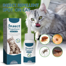 Pet Anti-Tick & Flea Drops for Cats & Dogs, 50ml – External Skin Cleaner, Compatible with All Pets