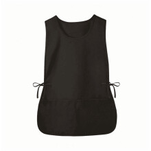 1 stuk unisex schort voor huishoudelijke schoonmaak, pinafore-stijl met 2 zakken
