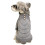 Pull tricoté pour chats et chiens – Rayures grises, 1