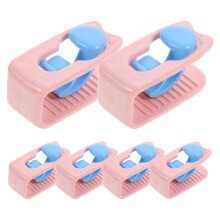 6Pcs Bed Sheet Clips Plastic Quilt Fixators Nonslip Anti Movement Quilted Cover Buckles