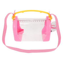 Multi-Color Hamster Travel Carrier Backpack PP Outdoor Portable Pet Cage for Small Animals