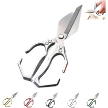 Heavy-Duty Kitchen Scissors with Nutcracker, Japanese High-Carbon Steel, Ergonomic Handle – Compatible with Chicken, Meat & Seafood