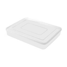 Boîtes de conservation des aliments en plastique hermétique sans BPA, empilables, compatibles micro-ondes/congélateur/lave-vaisselle, étanches,