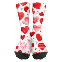 Chaussettes fantaisie amusantes et confortables pour hommes et femmes, chaussettes habillées originales, B