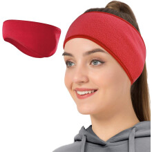 Winter Fleece Ear Warmers Muffs Headband for Men Women Kids Ski Running Cycling