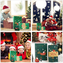 Boîte cadeau de Noël – Tirelire pliable à ressort, compatible avec les cadeaux en espèces, Noël/Anniversaire/Saint-Valentin