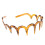 tiara longa feminina de resina plástica com dentes. 3
