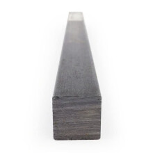 1018 Carbon Steel Square Bar, Unpolished (Mill) Finish, Cold Finished Temper, ASTM A108, 3/8" Thickness, 3/8" Width, 72" Length, OnlineMetals