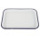 White Enamel Baking Sheet Pan - Non-Stick Ceramic Cookie and Tray, Rectangular Oven Pancake Serving Dish for Kitchen Use 7