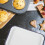White Enamel Baking Sheet Pan - Non-Stick Ceramic Cookie and Tray, Rectangular Oven Pancake Serving Dish for Kitchen Use 8