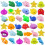 10/30/50 τεμάχια Squishies Mochi Toys Θαλάσσια ζώα Μπάλα στρες Ανακούφιση από το στρες 1