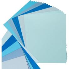 30 folhas de papel cartão em tons de cores vibrantes, 21,6 x 27,9 cm, 250 g/m², para cartões de aniversário, convites e decoração de artesanato