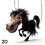 Colgante de caballo de acrílico, 1 pieza. 1