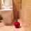 Set scopino e portascopino per WC Cherry – 38 cm, ABS/PP 2