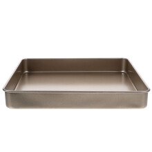 Carbon Steel Non-Stick Baking Pan Light Brown Oven Bakeware for Easy Baking and Cooking