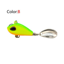 stk. metall mini med skje fiskelokk 6 g 10 g 17 g 25 g 2 centimeter fiske Pino crankbait vibrasjons synkende spinner