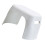 Nordic Style Small White Stackable Stool Set, Durable PP Plastic, Simple Modern Design, 1 Set 1