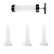 Sausage Stuffer with 3 Stuffing Tube,Homemade Manual Sausage Maker,Fast Meat Filling Food Grade Kitchen Sausage Stuffer Tool For Household Use