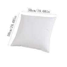 Jusqu'à 65 % de réduction ! Coussins décoratifs (lot de 1, blanc), pour canapé, lit et fauteuil.